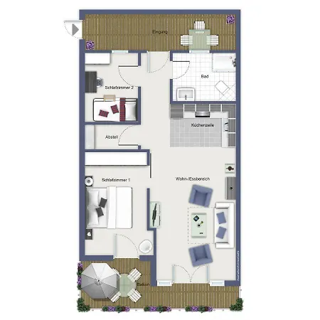 Duenenschloss 1-22 Appartement Ostseebad Kühlungsborn